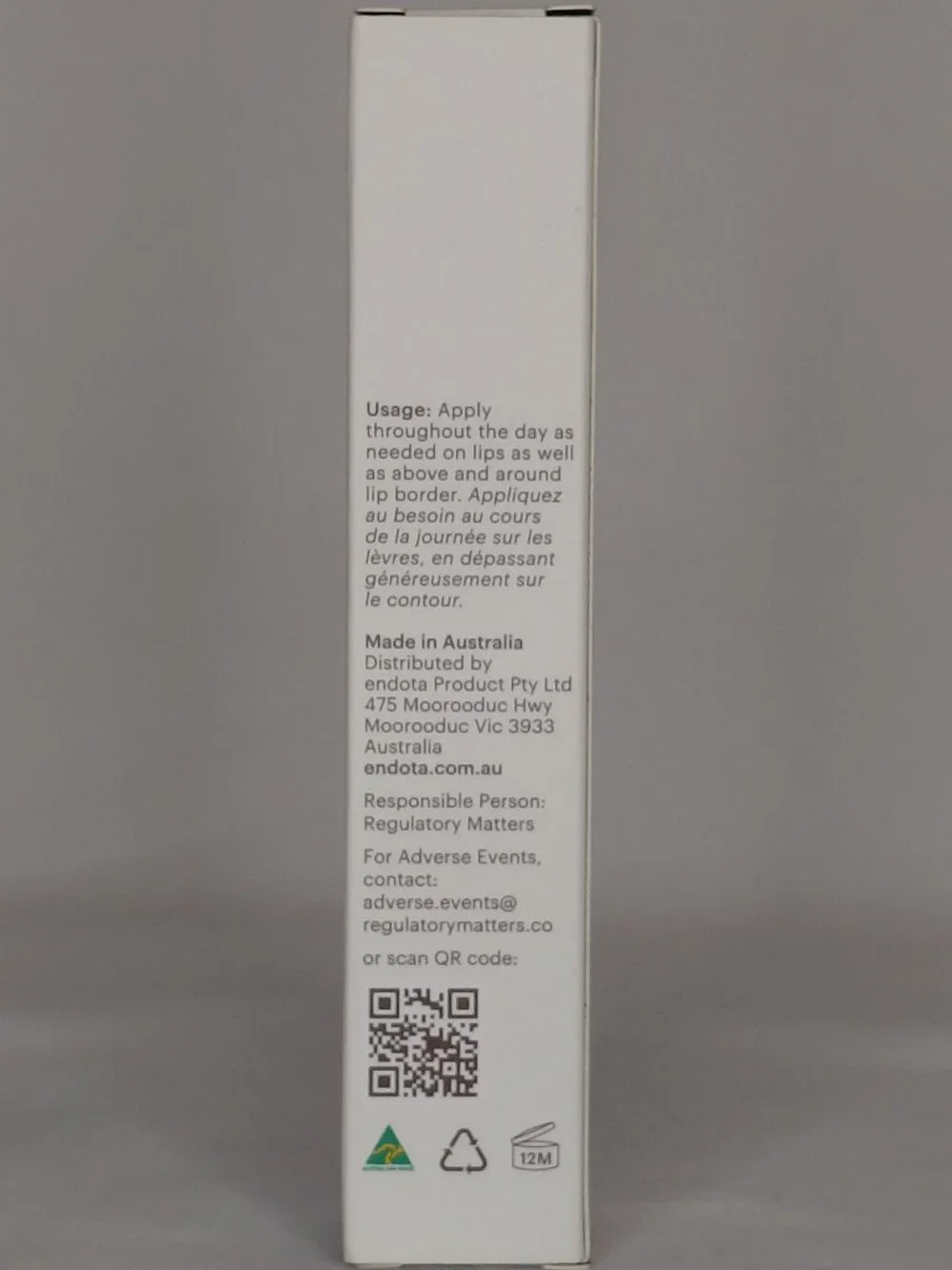 Endota - Hyaluronic Lip Treatment - Clear